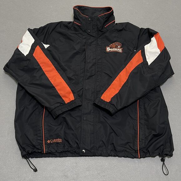 Oregon State Beavers Jacket Men XXL 2XL Black Columbia Core Ski Snowboard - Picture 1 of 16
